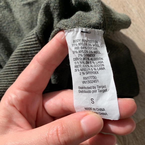 Men's Goodfellow & Co Forest Green Sweater - Size Small - Picture 4 of 4